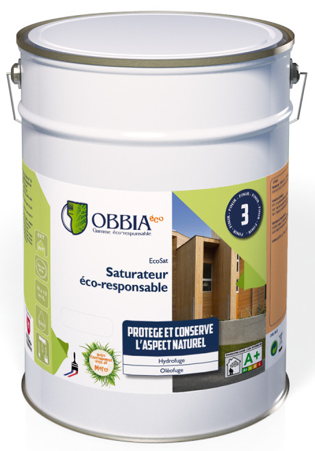 Saturateur ÉCO-RESPONSABLE chêne 5 L OBBIA ECOSAT5-07