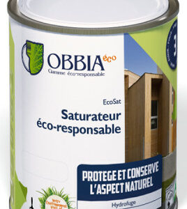 Saturateur ÉCO-RESPONSABLE chêne clair 1 L OBBIA ECOSAT1/03