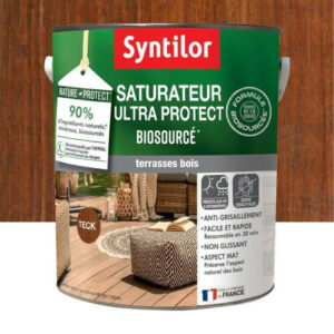 Saturateur Nature protect SYNTILOR, teck, mat 5 l
