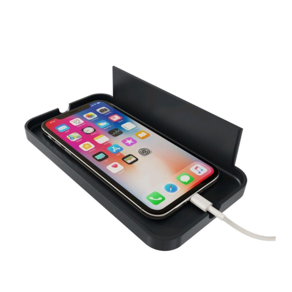 Porte smartphone pour sèche-serviettes ALUTU MUSIC - Anthracite