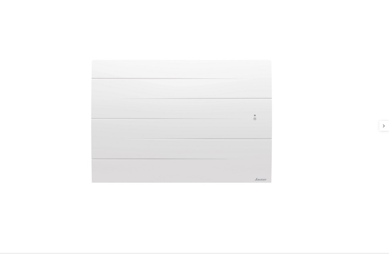 Radiateur électrique à inertie MALAO AUTO horizontal blanc 1500W - connecté