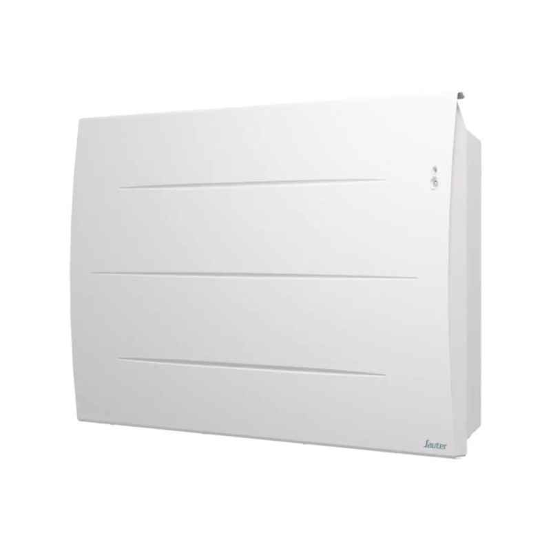 Radiateur électrique à inertie pierre - Sibayak II blanc - 2000 W - Connecté - Programmable - Détection de présence - Format hor