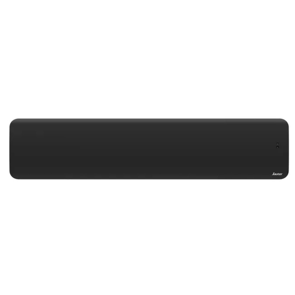 Radiateur électrique connecté HEKLA plinthe anthracite 1500W - inertie fonte