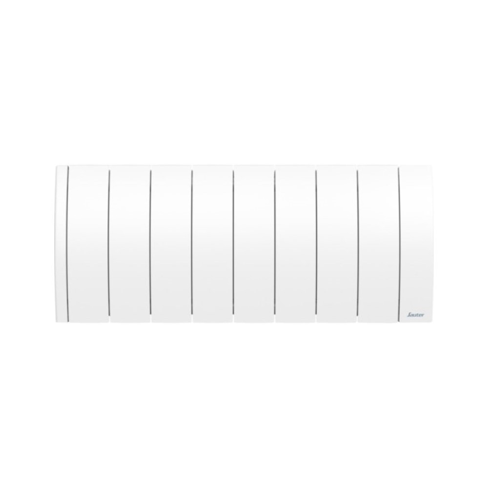 Radiateur électrique connecté IPALA bas 1000W blanc - inertie fluide