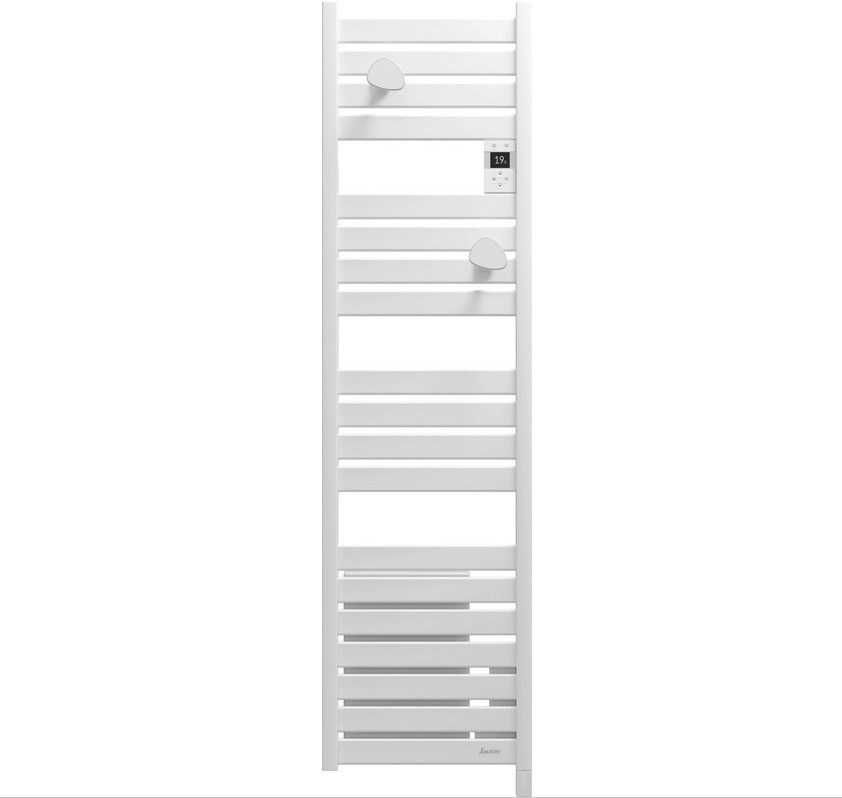 Radiateur sèche-serviettes KELUD SLIM VENTILO blanc 1500W