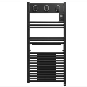 Radiateur sèche-serviettes MARAPI tactile souffllant anthracite 1500W