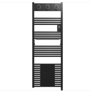 Radiateur sèche-serviettes MARAPI tactile souffllant anthracite 1750W