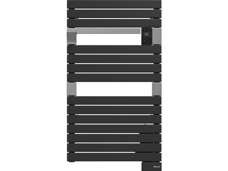Sèche-serviettes électrique - ASAMA CONNECTE II - 500W - H99.5 x l55 cm - Anthracite