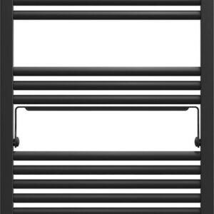 Sèche-serviettes électrique - MARAPI TACTILE ANTHRACITE - 500 W - Inertie fluide - Thermostat électronique - Format compact