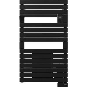 Sèche-serviettes électrique soufflant - ASAMA CONNECTE II - 1500W - h.99.5xl.55 cm - Noir