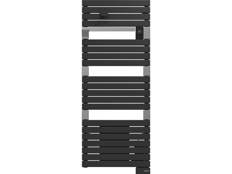 Sèche-serviettes électrique soufflant - ASAMA CONNECTE II - 1750W h140.5 x l55 cm - Anthracite