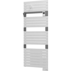 Sèche-serviettes électrique soufflant - ASAMA CONNECTE II - 1750W - H140.5xl.55cm - Blanc