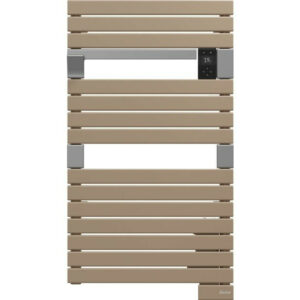 Sèche-serviettes électrique soufflant - ASAMA CONNECTE II - 500W - h.99.5xl.55 cm - Cappuccino