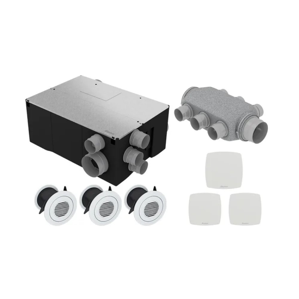 VMC double flux haut rendement Gorner kit - Caisson combles