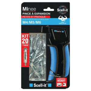 Kit pince et chevilles en metal 1 a expansion SCELL-IT x L.35 mm