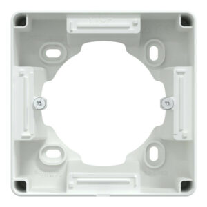 Boîte support pour montage saillie 36mm Ovalis, SCHNEIDER ELECTRIC, blanc