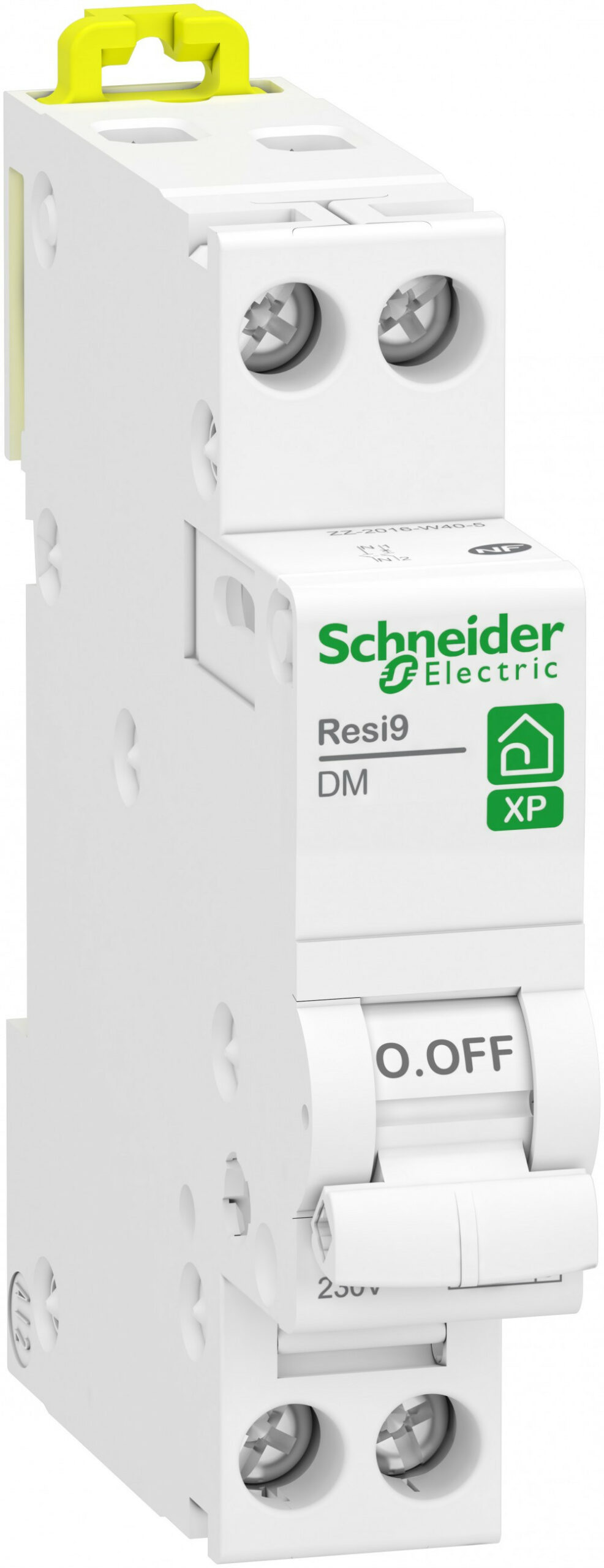 Disjoncteur phase + neutre Resi9 SCHNEIDER ELECTRIC 32 A