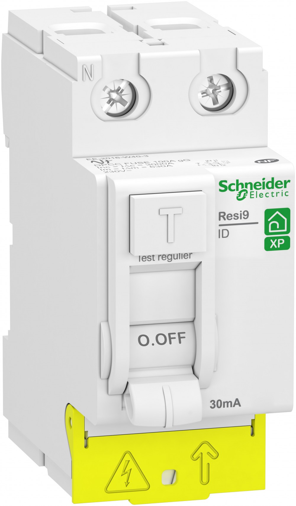 Interrupteur différentiel SCHNEIDER ELECTRIC, 30 mA 63 A A