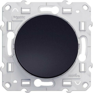 Interrupteur Va-Et-Vient Odace, Gris Anthracite