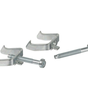 Lot de 2 griffes de fixation Odace, SCHNEIDER ELECTRIC, aluminium