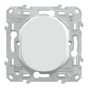 Obturateur à assembler Ovalis, SCHNEIDER ELECTRIC, blanc