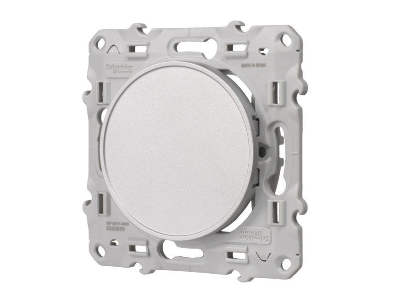 Obturateur Odace, gris aluminium