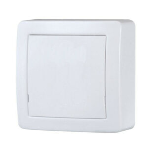 Obturateur Saillie Alréa Complet, Schneider Electric, Blanc