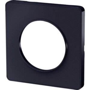 Plaque Simple Odace Touch, Anthracite Liseré Anthracite