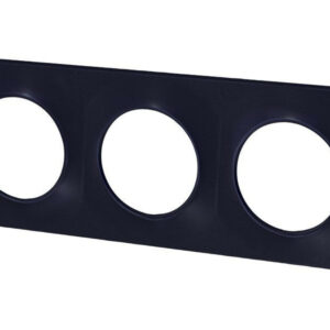 Plaque triple Odace styl, anthracite