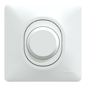 Variateur de lumière universel complet Ovalis, SCHNEIDER ELECTRIC, blanc