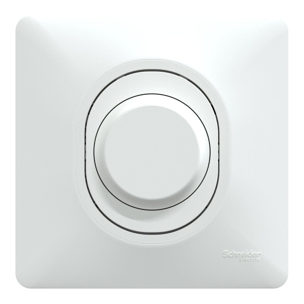 Variateur de lumière universel complet Ovalis, SCHNEIDER ELECTRIC, blanc