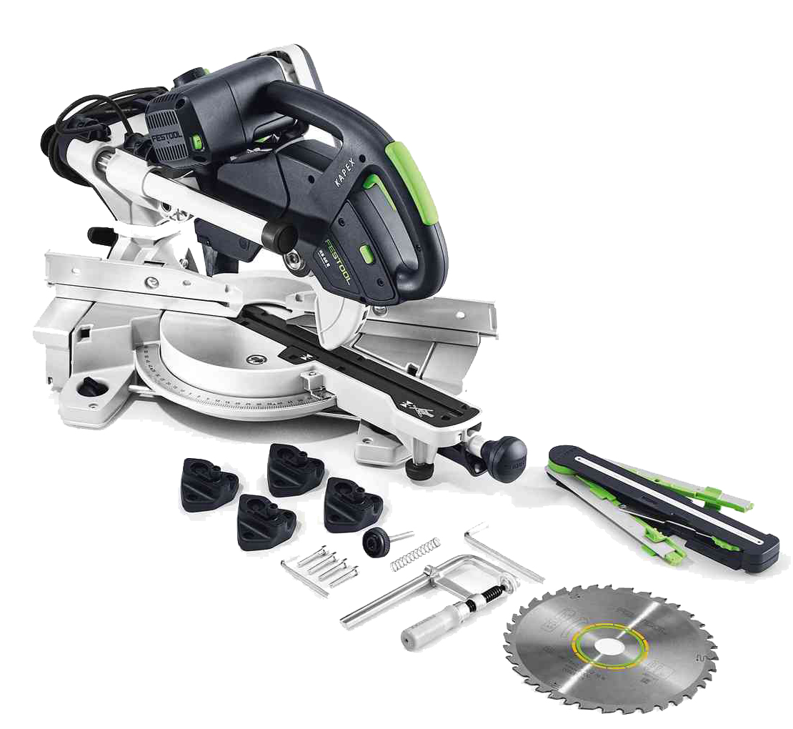 Scie à onglet radiale 1200W KAPEX KS 60 E-Set FESTOOL 561728