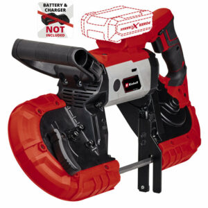Scie a ruban 18V EINHELL TE-MB 18/127 Li-Solo Power X-Change (vendu sans batterie) + 2 rubans