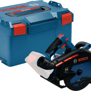 Scie circulaire 18 V EXKS18V-68GX Biturbo Brushless (sans batterie ni chargeur) + coffret L-BOXX BOSCH EXPERT 06016B5301