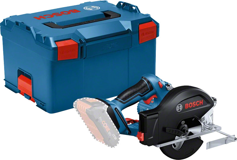 Scie circulaire 18 V GKM 18V-50 Professional (sans batterie ni chargeur) + coffret L-BOXX BOSCH 06016B8001