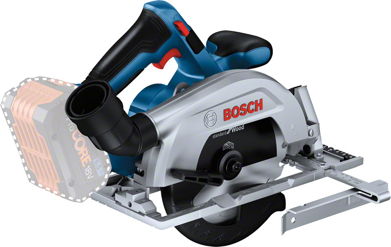 Scie circulaire 18 V GKS 18V-57-2 Professional (sans batterie ni chargeur) BOSCH 06016C1200