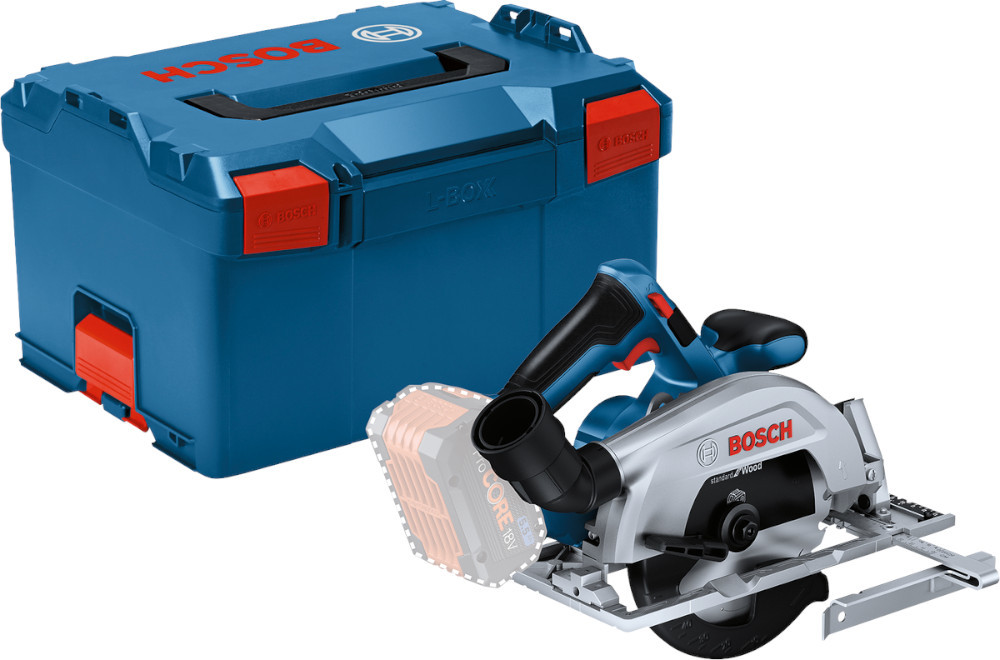 Scie circulaire 18 V GKS 18V-57-2 (sans batterie ni chargeur) en coffret L-BOXX BOSCH 06016C1201