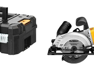 Scie circulaire 18V XR (sans batterie ni chargeur) + coffret Tstak II DEWALT DCS571NT-XJ