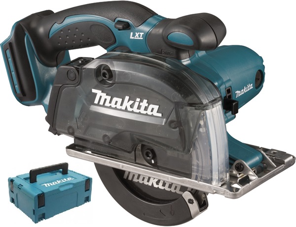 Scie circulaire à métaux 18V (sans batterie ni chargeur) en coffret Makpac 3 MAKITA DCS552ZJ