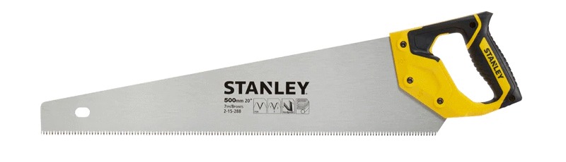 Scie égoïne débit moyen 'JetCut' 500 mm STANLEY 2-15-288