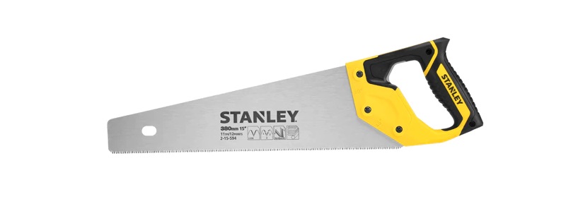 Scie égoïne denture fine JETCUT™ 380 mm STANLEY 2-15-594