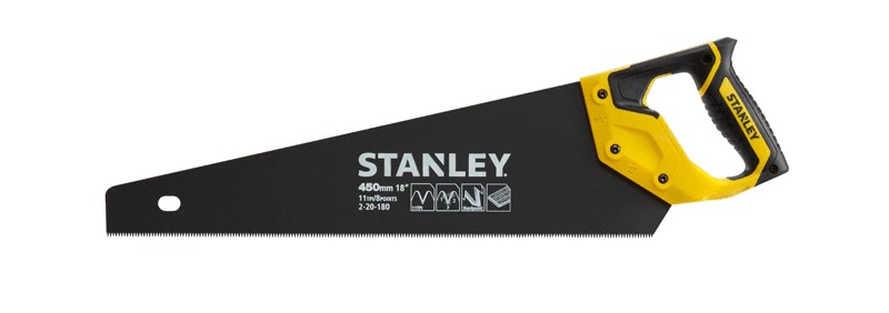Scie égoïne JETCUT Blade Armor spécial parquet 450 mm STANLEY 2-20-180
