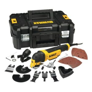 Scie oscillante 300W en coffret T-STAK + accessoires DEWALT DWE315KT-QS
