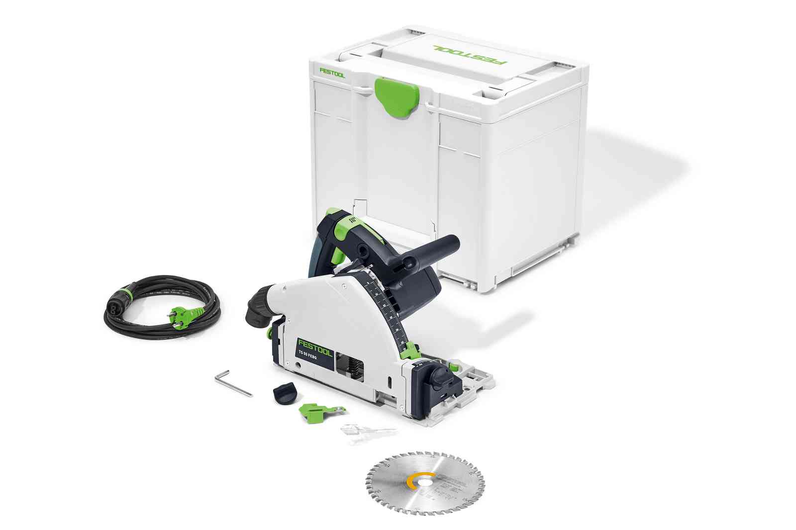 Scie plongeante 1200W TS 55 FEBQ-Plus avec Systainer 3 FESTOOL 576703