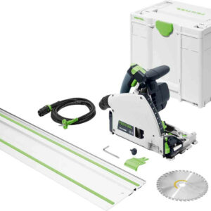 Scie plongeante 1500 W TS 60 KEBQ-Plus-FS + Systainer SYS3 FESTOOL 577417
