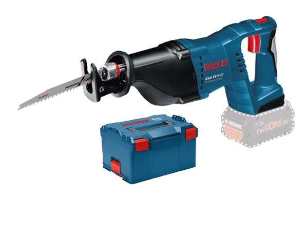 Scie sabre 18 V GSA 18V-LI Professional (sans batterie ni chargeur) + coffret L-BOXX BOSCH 060164J007