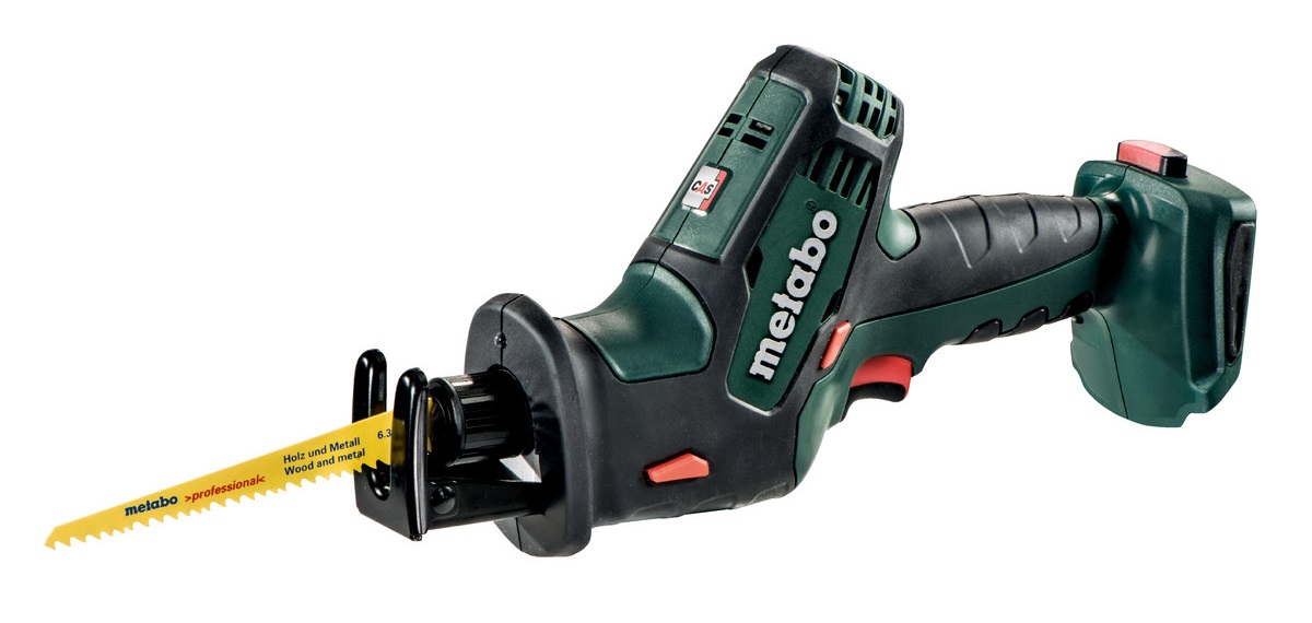 Scie sabre 18 V SSE 18 LTX Compact (sans batterie ni chargeur) + coffret METABOX 145 METABO 602266840