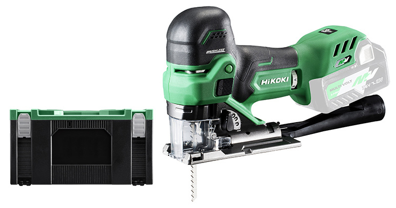 Scie sauteuse 36V Multivolt (sans batterie ni chargeur) + coffret HSC III HIKOKI CJ36DBW2Z