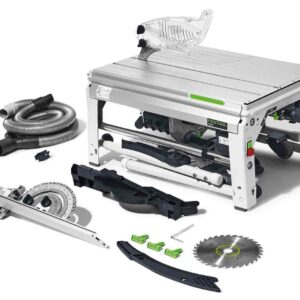 Scie sur table à coupe d'onglet réversible 1650W + accessoires FESTOOL LF1000
