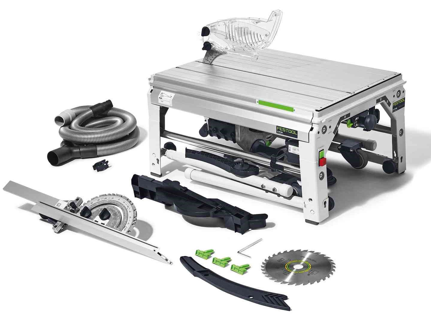 Scie sur table à coupe d'onglet réversible 1650W + accessoires FESTOOL LF1000